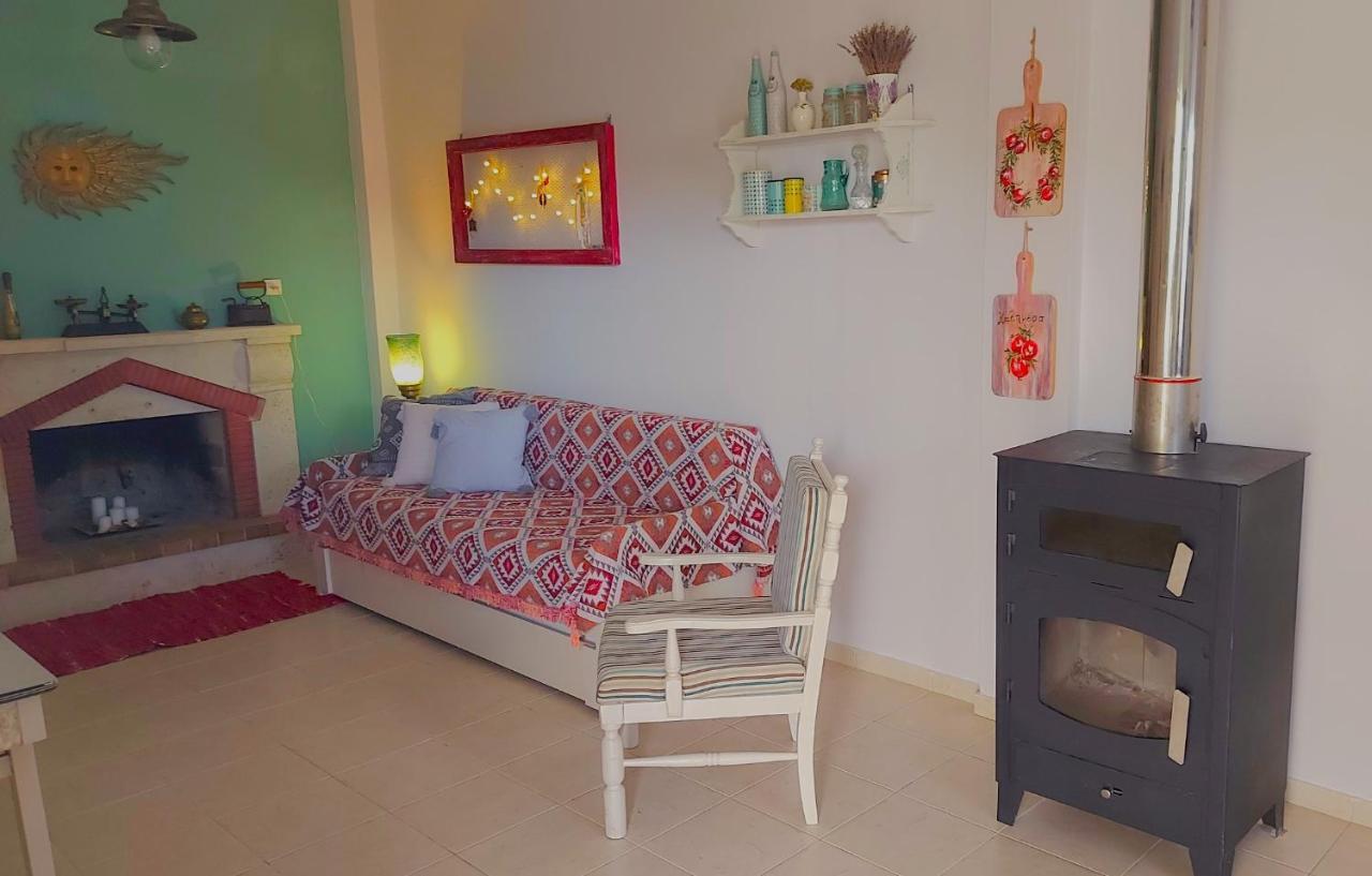 Agritourism Cottage Near Sitia Bagian luar foto