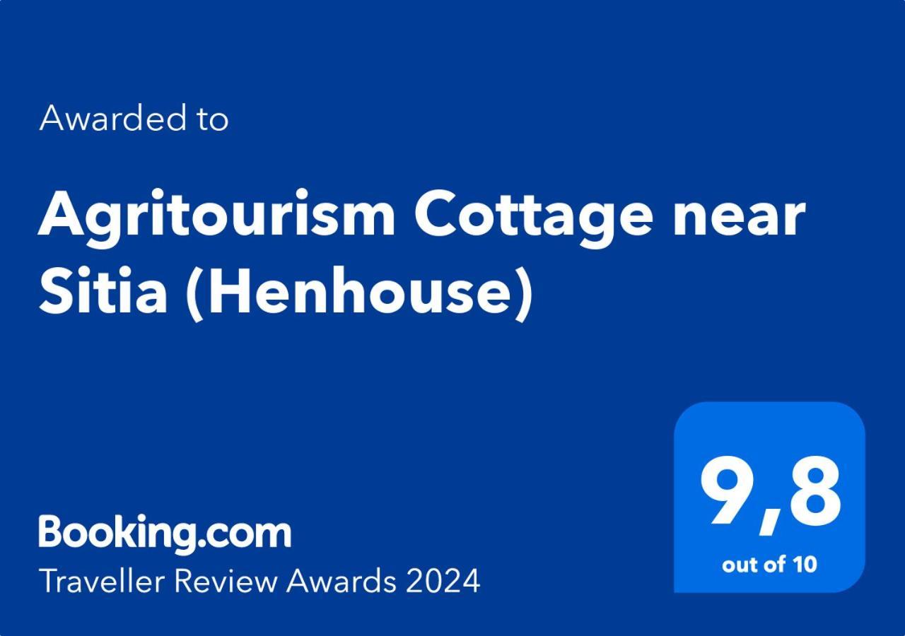 Agritourism Cottage Near Sitia Bagian luar foto